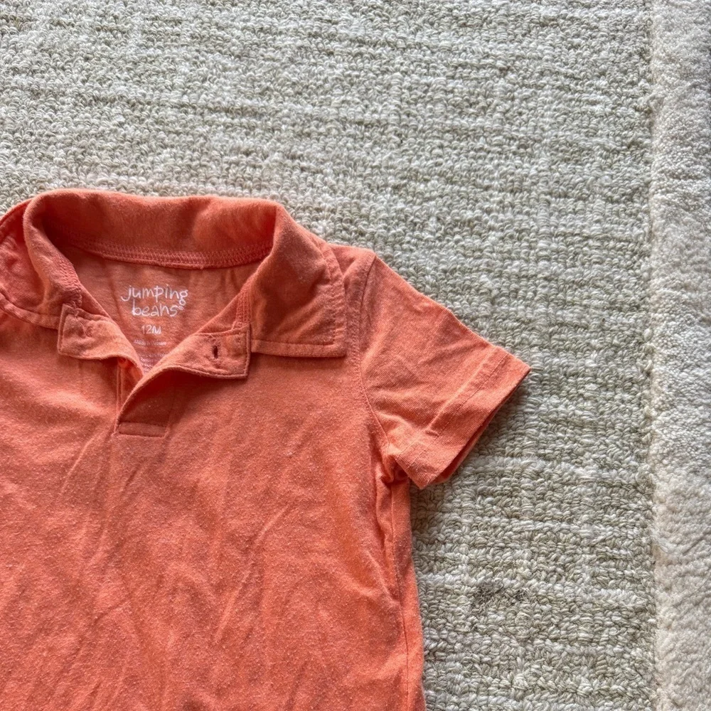 jumping beans coral polo
